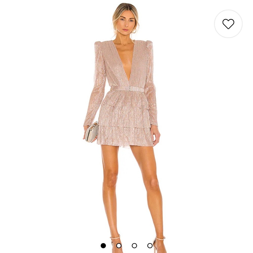Sabina Musayev X REVOLVE Carry Mini Dress in Blush